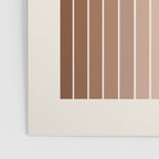 Gradient Arch XII Earthy Neutral Mid Century Modern Rainbow Poster Gallery Image 3