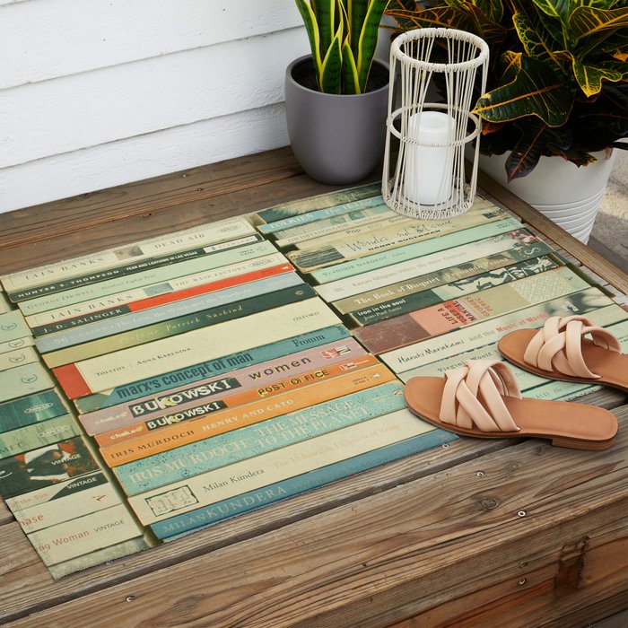 Bookworm Outdoor Rug Gallery Image 2
