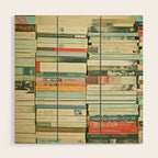 Bookworm Wood Wall Art Gallery Image 1