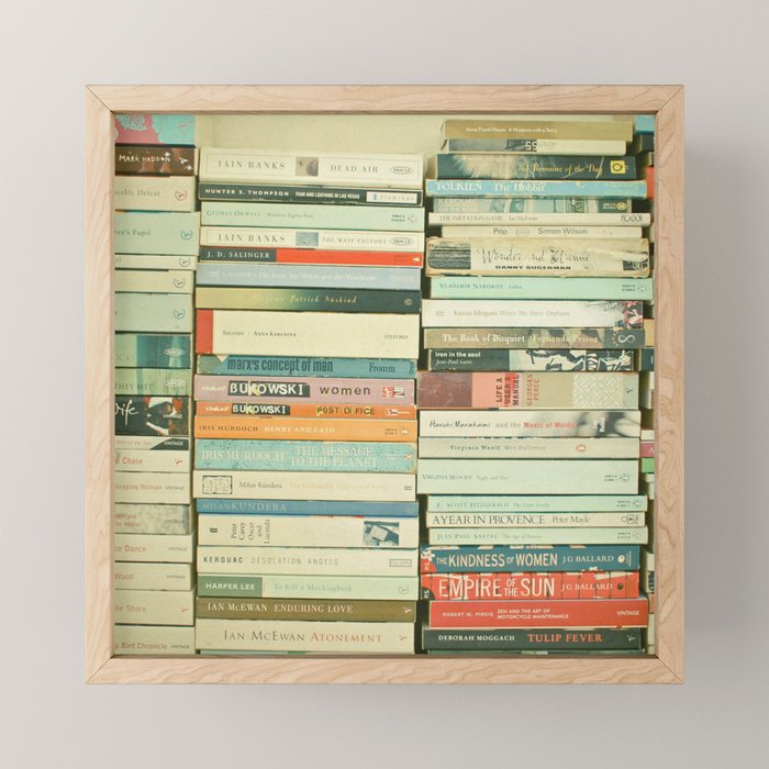 Bookworm Mini Art Print Gallery Image 1