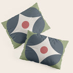 Modern Geometric Starburst Pillow Sham Gallery Image 3