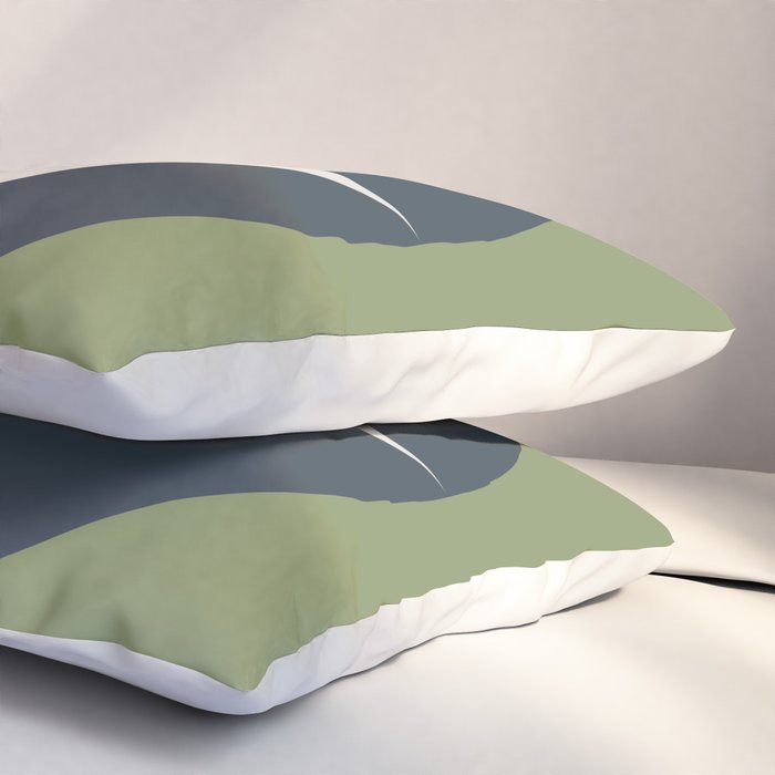 Modern Geometric Starburst Pillow Sham Gallery Image 3