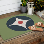 Modern Geometric Starburst Outdoor Rug Gallery Image 2