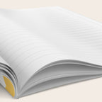 navy and yellow dots Notebook Gallery Image 2