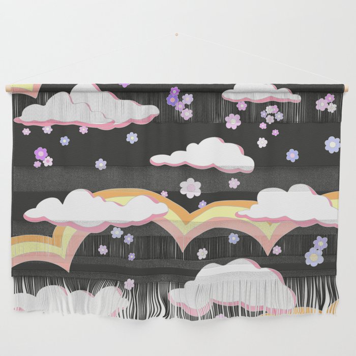 Cloudy with a Chance of Rainbows  Wall Hanging Gallery Image 1