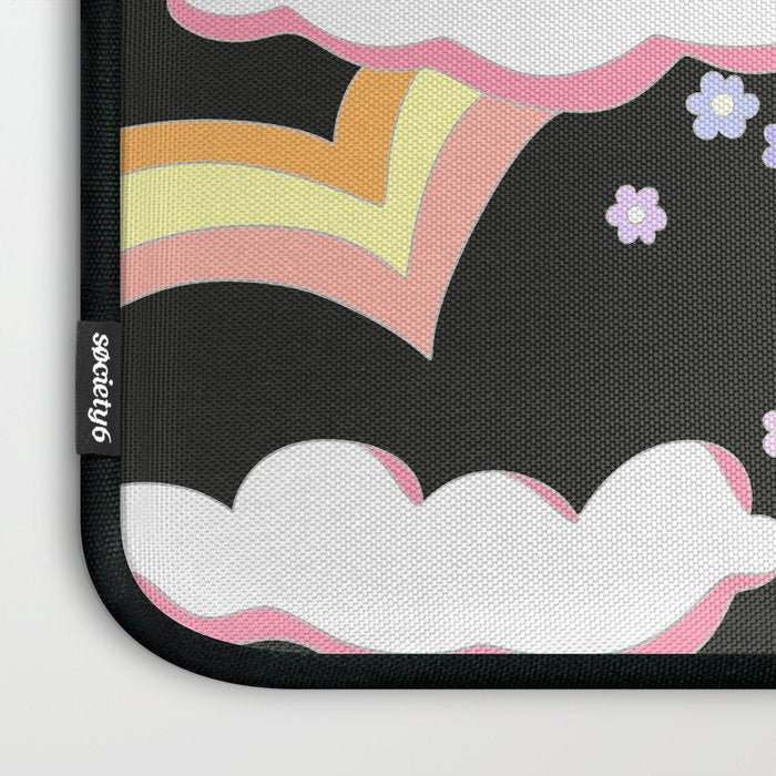 Cloudy with a Chance of Rainbows  Laptop Sleeve Gallery Image 3