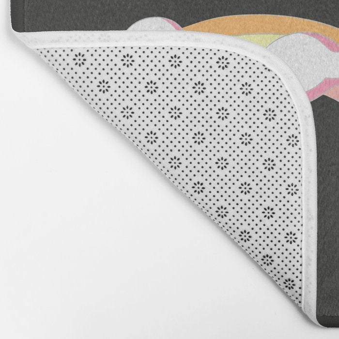 Cloudy with a Chance of Rainbows  Bath Mat Gallery Image 2