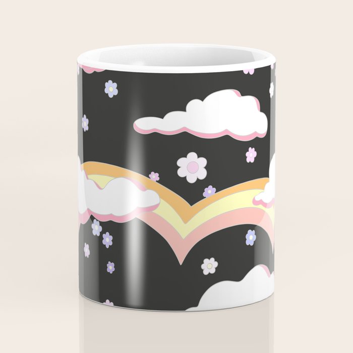 Cloudy with a Chance of Rainbows  Coffee Mug Gallery Image 4