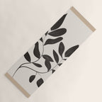 Minimalist plants and leaves Art 8 Yoga Mat Gallery Image 1