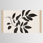 Minimalist plants and leaves Art 8 Tablecloth Gallery Image 2