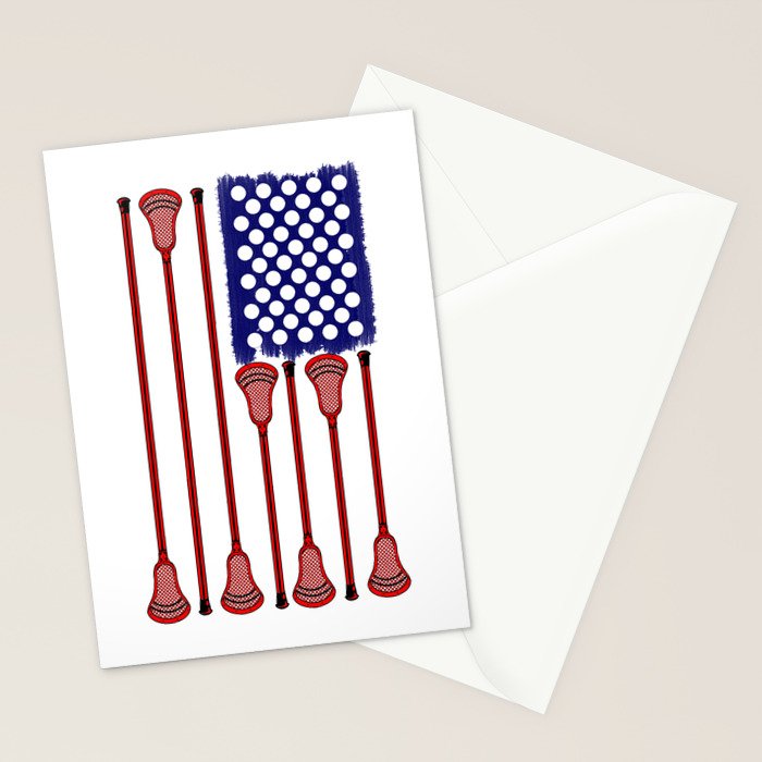 Lacrosse AmericasGame Stationery Card Gallery Image 2