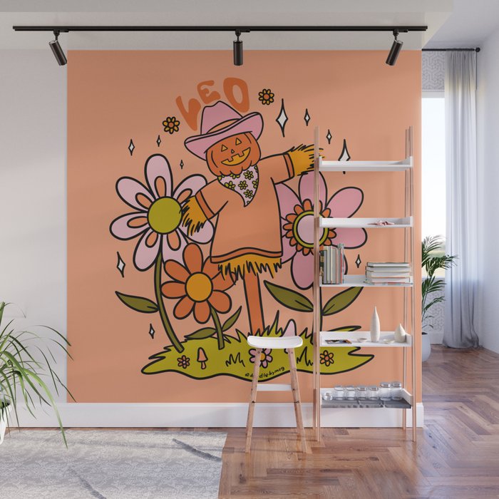 Leo Scarecrow Wall Mural Gallery Image 1