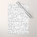 Literary Giants Pattern II Wrapping Paper Gallery Image 1