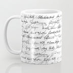 Literary Giants Pattern II Coffee Mug Gallery Image 3