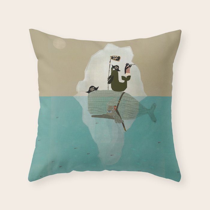we are pirates too Throw Pillow Gallery Image 6