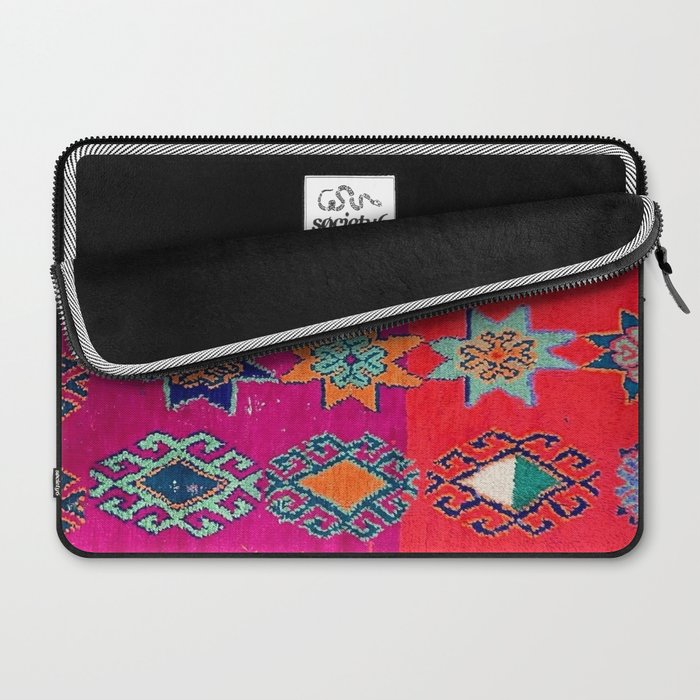 Moroccan Traditional Carpet Artwork Laptop Sleeve Gallery Image 2