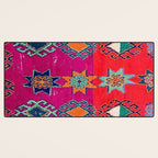 Moroccan Traditional Carpet Artwork Desk Mat Gallery Image 3
