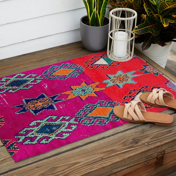 Moroccan Traditional Carpet Artwork Outdoor Rug Gallery Image 2