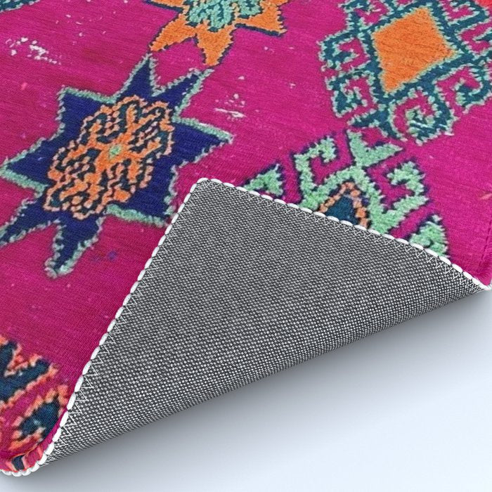 Moroccan Traditional Carpet Artwork Rug Gallery Image 4