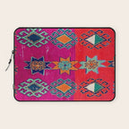 Moroccan Traditional Carpet Artwork Laptop Sleeve Gallery Image 1