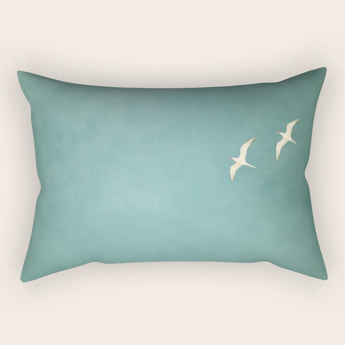 Two Birds Rectangular Pillow Gallery Image 1