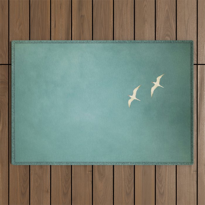 Two Birds Outdoor Rug Gallery Image 1