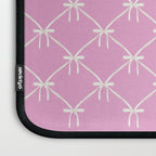Bows & Ribbons Pattern LIII Y2K Fuchsia Pink Laptop Sleeve Gallery Image 3