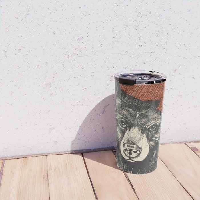 the bear Travel Mug Gallery Image 4