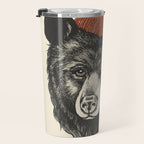 the bear Travel Mug Gallery Image 3