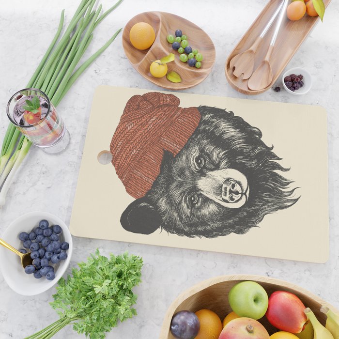 the bear Cutting Board Gallery Image 2