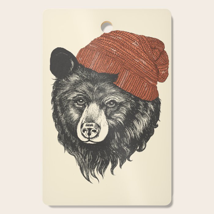 the bear Cutting Board Gallery Image 1
