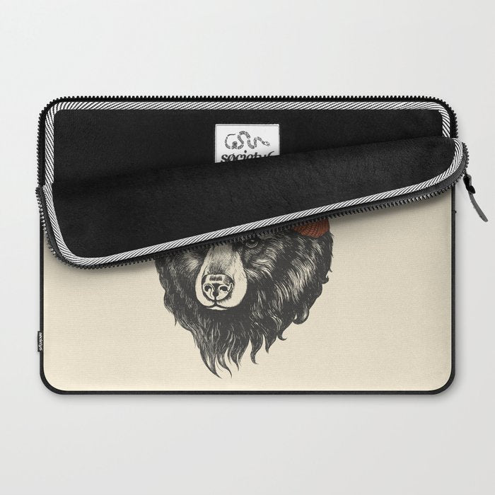 the bear Laptop Sleeve Gallery Image 2