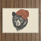 the bear Outdoor Rug Gallery Image 1