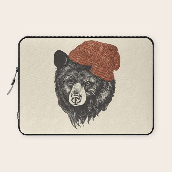 the bear Laptop Sleeve Gallery Image 1