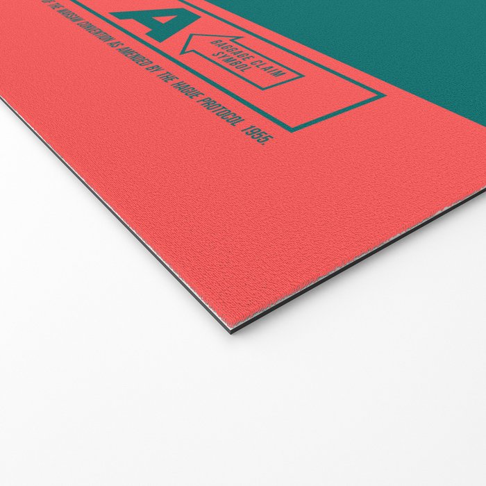 Luggage Tag B - DAC Dhaka Bangladesh Welcome Mat Gallery Image 2