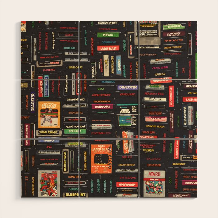Video Games Wood Wall Art Gallery Image 1