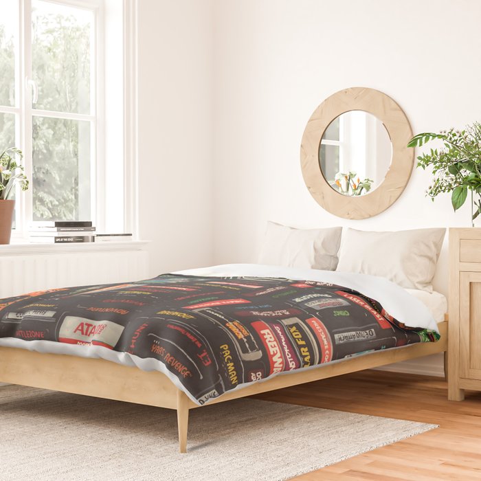 Video Games Duvet Cover Gallery Image 2