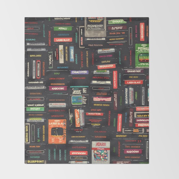 Video Games Throw Blanket Gallery Image 2