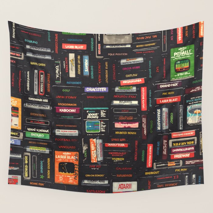 Video Games Wall Tapestry Gallery Image 1