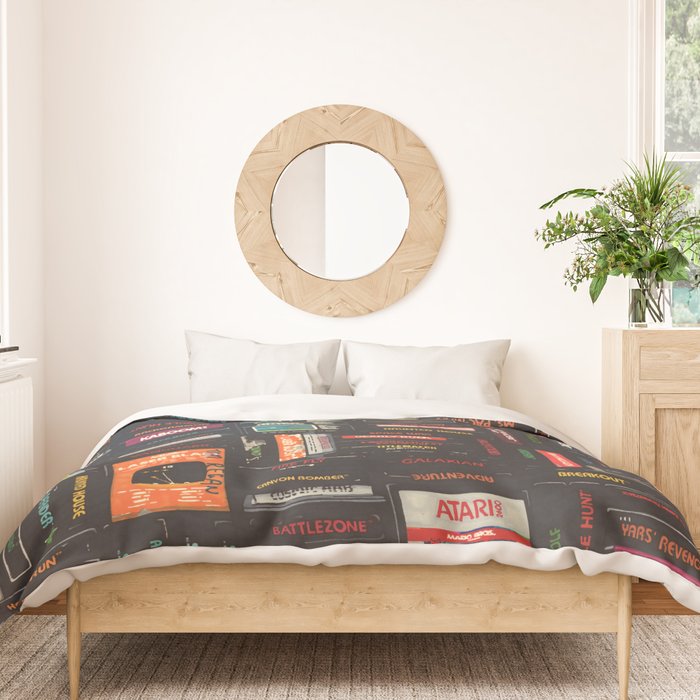 Video Games Duvet Cover Gallery Image 3