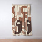 Fluid Whispers VI Window Curtain Gallery Image 3