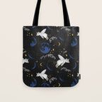 Celestial Pigs of the Night Sky A Tote Bag Gallery Image 1