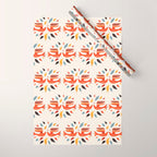 A Pair Of Festive Birds Wrapping Paper Gallery Image 1