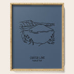 Crater Lake National Park Serving Tray Gallery Image 1