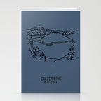 Crater Lake National Park Stationery Card Gallery Image 2