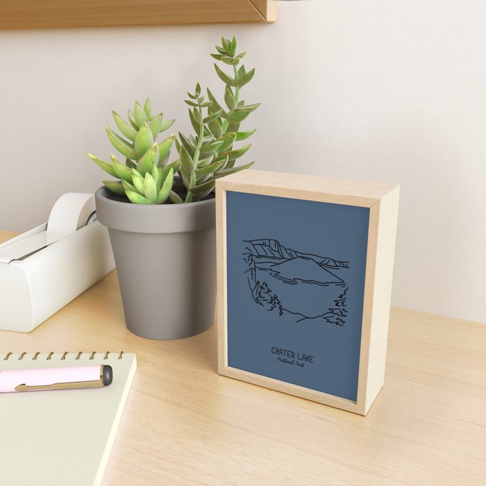 Crater Lake National Park Mini Art Print Gallery Image 2