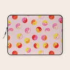 Ying Yang Bright Pattern Laptop Sleeve Gallery Image 1