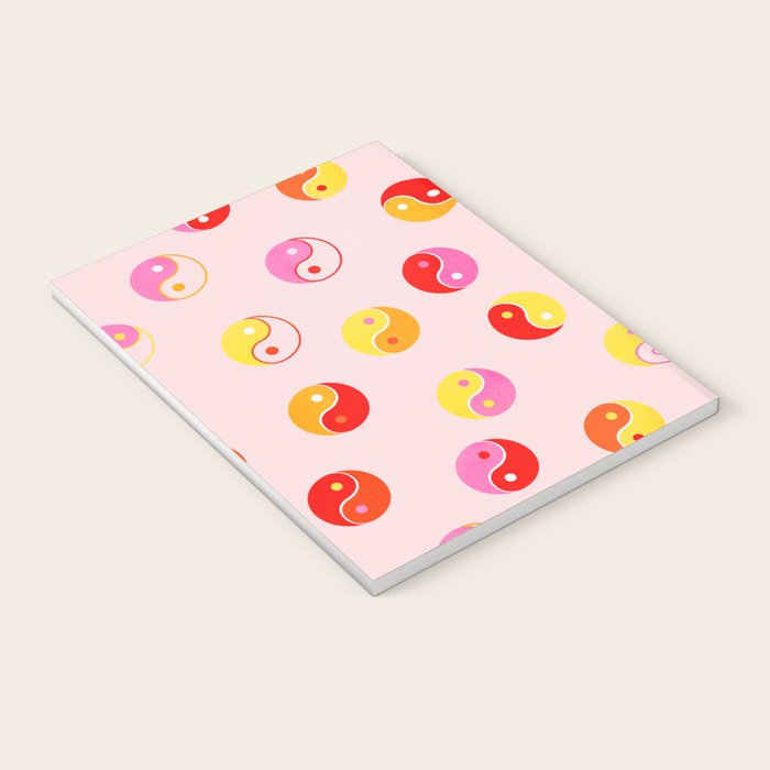 Ying Yang Bright Pattern Notebook Gallery Image 3