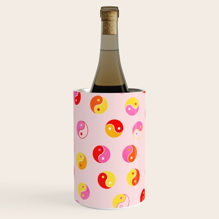 Ying Yang Bright Pattern Wine Chiller Gallery Image 1