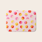 Ying Yang Bright Pattern Bath Mat Gallery Image 1